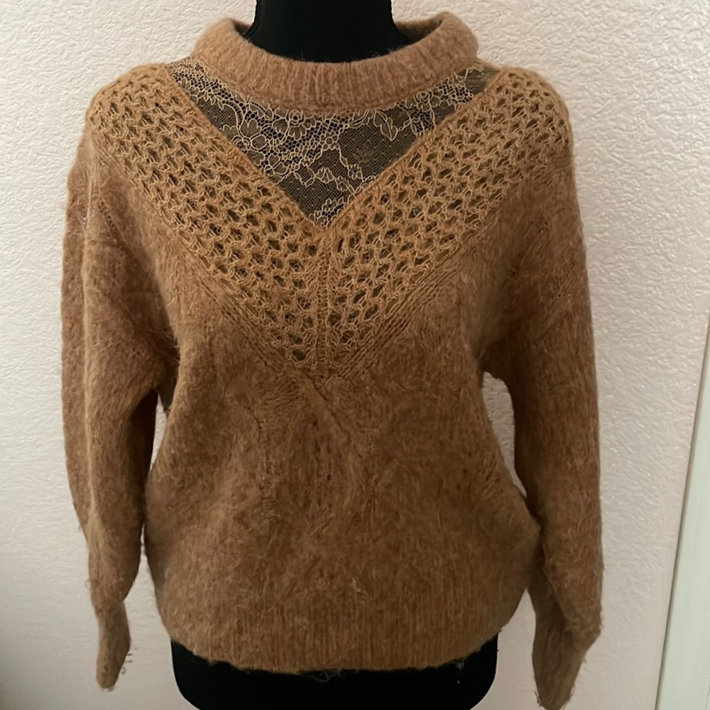 Express tan sweater